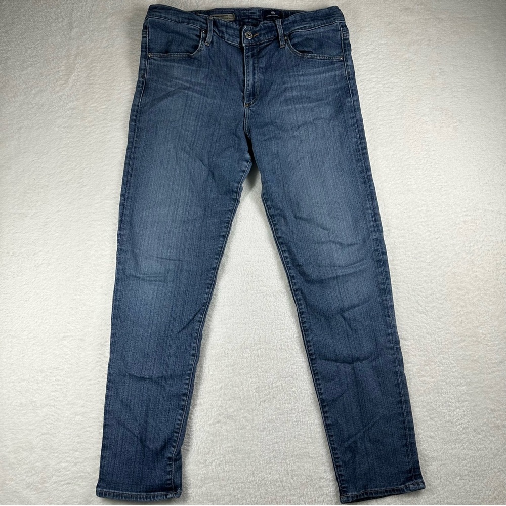 AG Jeans The High Rise Stevie Ankle size 32R measures 31 waist